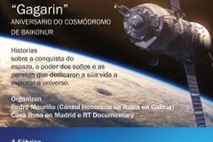 Proyección de películas en A Fábrica por el aniversario del cosmódromo de Baikonur