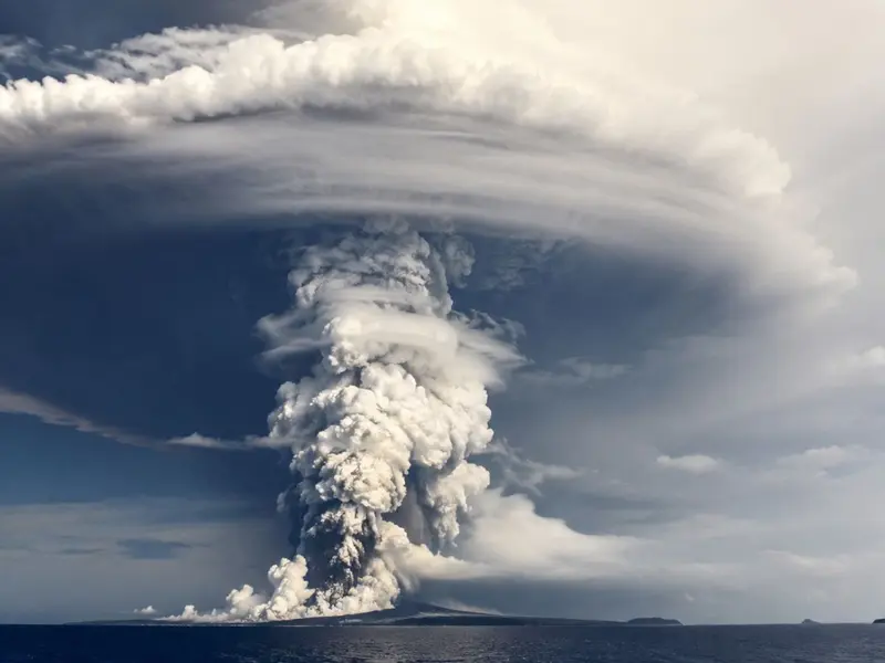 Investigadores hallan nueva forma de reducir metano tras erupción volcánica en Tonga