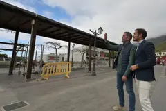 Instalan pérgolas fotovoltaicas en La Frontera financiadas por Transición Ecológica
